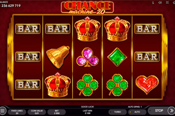 Chance Machine 20 Slot Game Screenshot Image