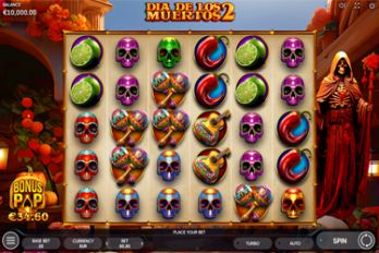 Dia de Los Muertos 2 Slot Game Screenshot Image