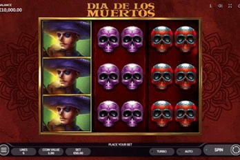 Dia de Los Muertos Slot Game Screenshot Image
