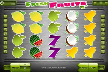 Fresh Fruits Slot Game Screenshot Image