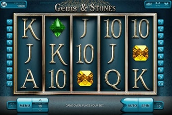 Gems & Stones Slot Game Screenshot Image
