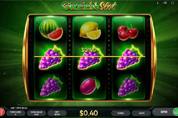 Green Slot Slot Game Screenshot Image