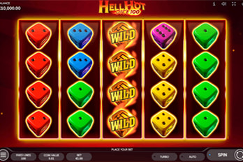 Hell Hot 100 Dice Slot Game Screenshot Image