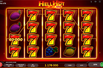 Hell Hot 100 Slot Game Screenshot Image