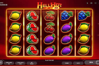 Hell Hot 40 Slot Game Screenshot Image