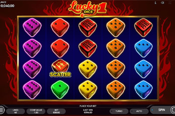 Lucky Dice 1 Slot Game Screenshot Image