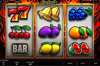 Lucky Streak 3 Slot Game Screenshot Image