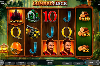 Lumberjack Slot Game Screenshot Image