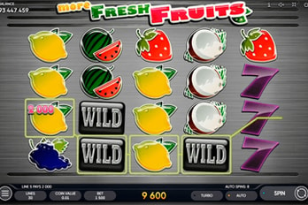 More Fresh Fruits Slot Game Screenshot Image