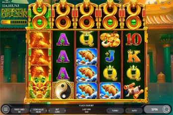 Oriental Dragon Slot Game Screenshot Image