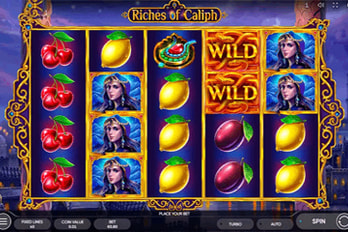 Riches of Caliph Slot Game Screenshot Image