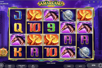 Samarkand's Gold Slot Game Screenshot Image