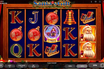 Santa's Gift Slot Game Screenshot Image