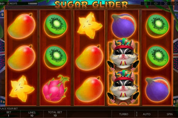 Sugar Glider Slot Game Screenshot Image