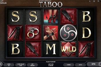 Taboo Slot Game Screenshot Image
