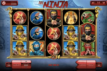 The Ninja Slot Game Screenshot Image