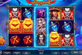 The Vampires II Slot Game Screenshot Image