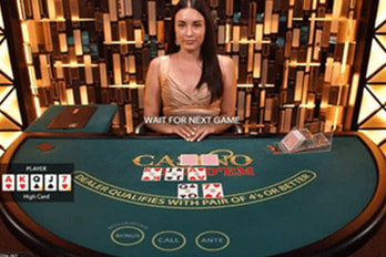 Casino Hold'em Live Casino Screenshot Image