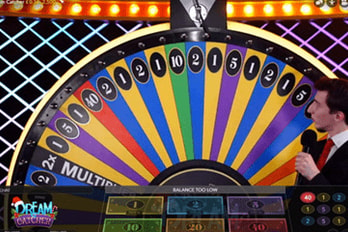 Dream Catcher Live Casino Screenshot Image