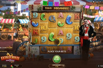Extra Chilli Epic Spins Live Casino Screenshot Image