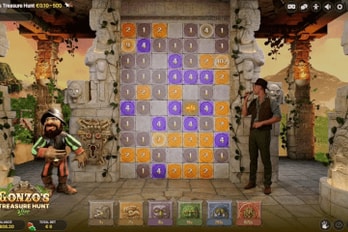 Gonzo's Treasure Hunt Live Casino Screenshot Image