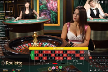 Roulette Live Casino screenshot image