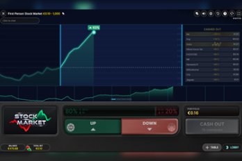 Stock Market: First Person Live Casino Screenshot Image