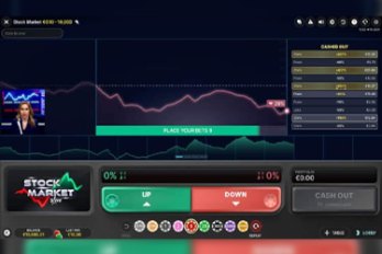 Stock Market Live Casino Screenshot Image