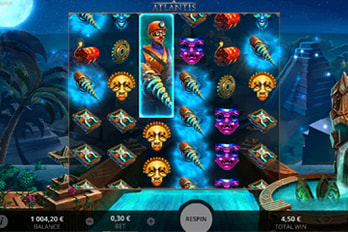 Atlantis Slot Game Screenshot Image