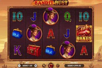 Bandit Bust Slot Game Screenshot Image