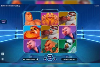 Battle Roosters: Bonus Buy Slot Game Screenshot Image