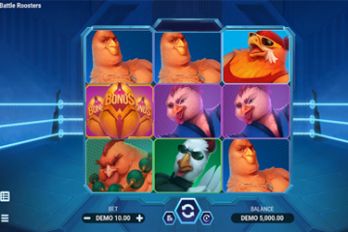 Battle Roosters Slot Game Screenshot Image