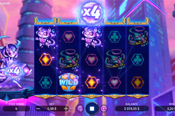 Epic Legends Slot Game Screenshot Image
