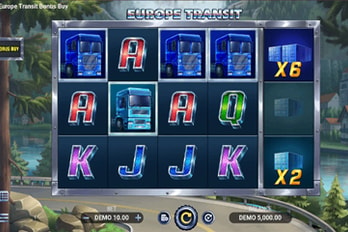 Europe Transit: Bonus Buy Slot Game Screenshot Image