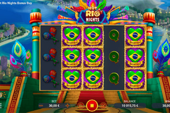 Hot Rio Nights: Bonus Buy Slot Game Screenshot Image