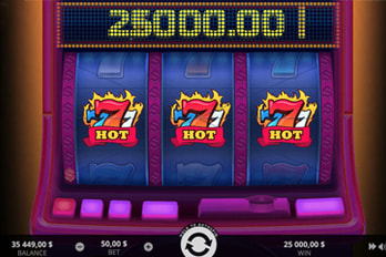 Hot Triple Sevens Slot Game Screenshot Image