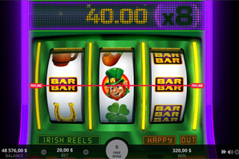 Irish Reels Slot Game Screenshot Image