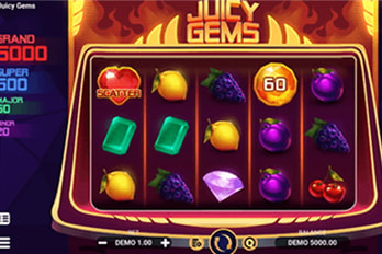 Evoplay Juicy Gems Slot Game Screenshot Image