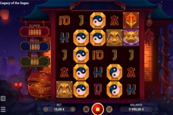 Legacy of the Sages Slot Game Screenshot Image