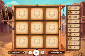 Old West Scratch Game Screenshot Image