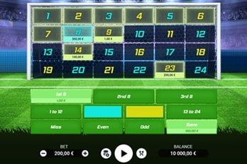 Penalty Roulette Table Game Screenshot Image
