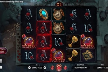 Redrose Sanctuary: Bonus Buy Slot Game Screenshot Image