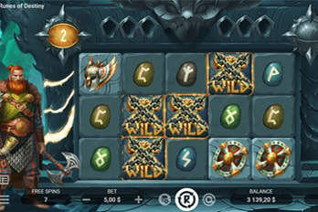 Runes of Destiny Slot Game Screenshot Image