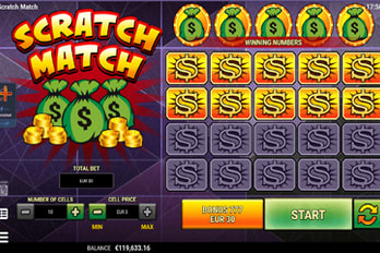 Scratch Match Scratch Game Screenshot Image