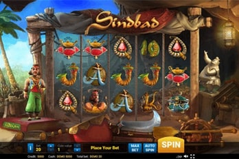 Sindbad Slot Game Screenshot Image