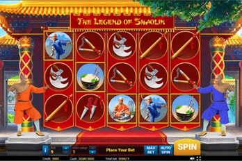 The Legend of Shaolin Slot Game Screenshot Image