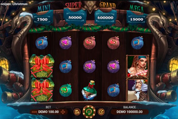 Treasure Snipes: Christmas Slot Game Screenshot Image