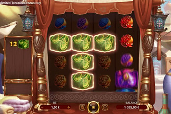 Unlimited Treasures: Bonus Buy Slot Game Screenshot Image