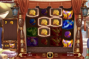 Unlimited Treasures Slot Game Screenshot Image