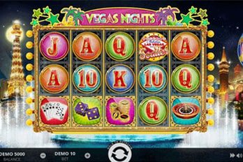 Vegas Nights Slot Game Screenshot Image